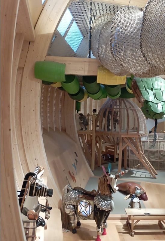 Kindermuseum Anoha – Blick in die Arche mit Tierfiguren